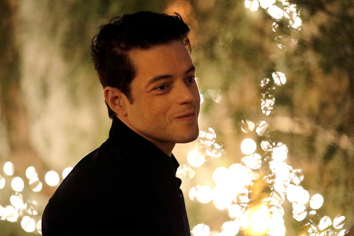 Rami Malek smiling